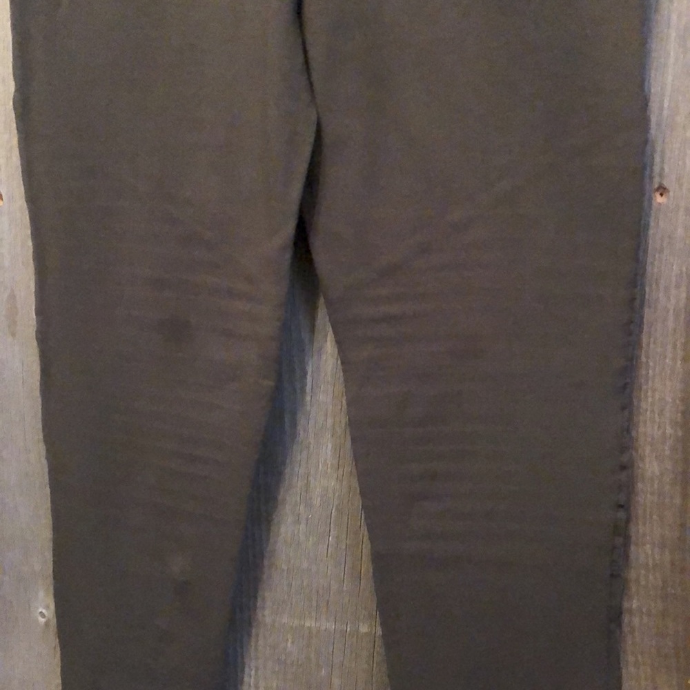 Zenana Premium Moto Leggings Dark Green Size Medium - Picture 7 of 17